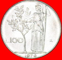 * GODDESS MINERVA: ITALY ★ 100 LIRAS 1976R! LOW START!  NO RESERVE! - 100 Lire