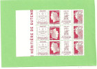 BEAUJARD CHEFFER TETE BECHE SALON DU TIMBRE 2010 DANS UN BLOC DE 6 - Unused Stamps