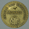 Monaco Jeton Token 10 FRANCS Tir Aux Pigeons - ST DES BAINS DE MER - "" CERCLE Des ÉTRANGERS "" # 1 - Andere & Zonder Classificatie