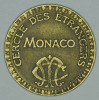 Monaco Jeton Token 10 FRANCS - ST DES BAINS DE MER - "" CERCLE Des ÉTRANGERS "" # 2 - Altri & Non Classificati