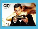 CR7 - Cristiano Ronaldo - 4 Botas De Ouro Manchester United Real Madrid - Soccer - Remessa Livre - Portugal - Postal Stationery