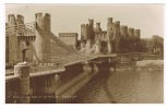 RB 1059 - Judges Real Photo Postcard - Conway Castle & Bridge Caernarvonshire Wales - Caernarvonshire