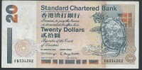 BANKNOTES  2000 HONG KONG 20 DOLLARS - Hongkong