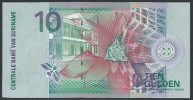 BANKNOTES  2000 SURINAME 10 GULDEN - Surinam