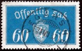 Norway 1933 Minr.19  I  35mm X19,5mm  VEGARSHEI  21-6-1937 ( Lot C 142 ) - Officials