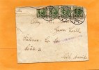 Denmark 1910 Cover Mailed To USA - Covers & Documents