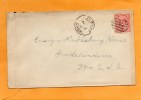 Canada 1912 Cover Mailed To USA - Lettres & Documents