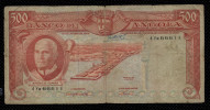 ANGOLA :  500 Escudos - 1962 - P95 - Angola