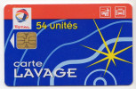 FRANCE CARTE A PUCE DE LAVAGE BP - Lavage Auto