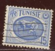 Tunisie - Oblitéré - Y&T 1950 N° 344A Intaille Du Musée De Carthage  15c Bleu Clair - Used Stamps