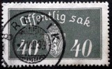 Norway 1933  Minr.18  I   35mm X19,5mm  BREVIK  7-8-1939  ( Lot C 252 ) - Service