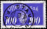 Norway 1933  Minr.21 I   35mm X19,5mm  STAVANGER   13-3-1937  ( Lot C 258 ) - Dienstzegels