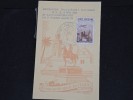 FRANCE - ALGERIE - Carte Maximum Du 25ème Anniversaire Du 1er Timbre Algérien En 1949 - A Voir - Lot P11682 - Cartoline Maximum