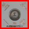 ALEMANIA  - 2 Pfn . DEUTSCHES REICH - AÑO 1976 - 2 Pfennig