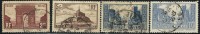 FRANCE 1929 YVERT 258,260,261,261b CAT VALUE 27.80 EUR - Used Stamps
