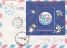 SPACE HERMANN OBERTH 1983  COVER  REGISTERED  ROMANIA. - Storia Postale