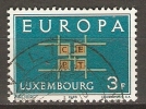 LUXEMBOURG    -   EUROPA    -   1963 .  Y&T N° 634  Oblitéré - Oblitérés