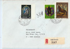 LIECHTENSTEIN Registered Cover To Portugal. - Lettres & Documents