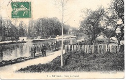 93  SEVRAN  Gare Du Canal - N° 7 - Pêche - Circulé - Bon état - Laminette, éditeur - - Sevran