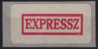 1990´s Hungary - Express - Priority  --- Self Adhesive Label - Automaatzegels [ATM]