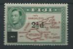 Fiji 1941 "2.5d Surcharge" MLH * (SN 524) - Fiji (...-1970)