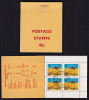 Zwsb09u Rhodesia 1970, SG SB9 46c Stamp Booklet, Each Pane Cancelled - Rhodésie (1964-1980)