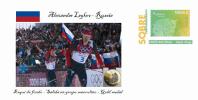 Spain 2014 - XXII Olimpics Winter Games Sochi 2014 Gold Medals Special Prepaid Cover - Alexander Legkov - Winter 2014: Sochi