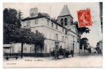 CPA - SAINT-BRICE - LA MAIRIE - Petite Animation - N/b - 1909 - - Saint-Brice-sous-Forêt