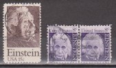 USA. ALBERT EINSTEIN. SELLOS USADOS - USED. - Albert Einstein