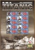 GROSSBRITANNIEN GRANDE BRETAGNE GB 2005 Titanic Collides With Iceberg SMILER - Smilers Sheets