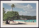 2013-EP-67 CUBA POSTAL STATIONERY  FORWARDED PLAYA GUARDALAVACA BEACH HOLGUIN 04/24 TO ALEMANIA - Lettres & Documents