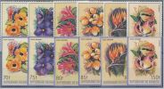 Burundi - 944/949 & PA553/558 - Fleurs - 1986 - MNH - Ongebruikt