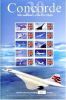 GROSSBRITANNIEN GRANDE BRETAGNE GB 2005 30th ANNIVERSARY FIRST FLIGHT CONCORDE SC-BC-084 - Personalisierte Briefmarken