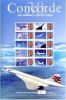 GROSSBRITANNIEN GRANDE BRETAGNE GB 2005 30th ANNIVERSARY FIRST FLIGHT CONCORDE SC-BC-084 - Timbres Personnalisés