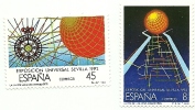 1988 - Spagna 2553/54 EXPO A Siviglia     ---- - 1992 – Sevilla (Spain)