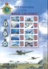 GB 2008 Royal Air Force 90th Anniversary Smiler Sheet SC-BC-159 150.00 - Smilers Sheets