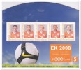 Nederland 2008, EK Voetbal, Mapje 5 - Francobolli Personalizzati