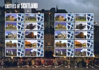 GB 2009 Castles Of Scotland GENERIC SMILER SHEET  LS68 - Francobolli Personalizzati