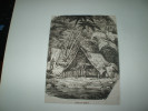 TAHITI ILES MARQUISE Gravure Extraite D'un JOURNAL DE 1861 TOMBEAU TAHITIEN - Sonstige & Ohne Zuordnung