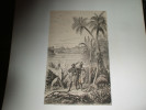 TAHITI ILES MARQUISE Gravure Extraite D'un JOURNAL DE 1880 TAHITI - Sonstige & Ohne Zuordnung