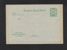 Dt. Reich Privatpost Courier-Kartenbrief Elberf. Barm. - Privatpost