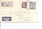 Nouvelle-Zélande ( Lettre Recommandée De 1954 De Dunedin Vers La Grande-Bretagne à Voir) - Storia Postale