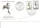 Congo Brazzaville - Abbé Fulbert Youlou ( FDC De 1960 à Voir) - FDC