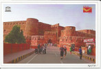 UNESCO World Heritage Site ,Agra Fort, Mughal Monument, India Post - Islam