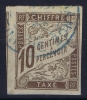 MARTINIQUE  Col. Gen.  Taxe Yv Nr 19 Obl. Used Cad - Usati