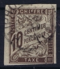 TONKIN  Col. Gen. Taxe Yv Nr 19 Obl. Used Cad - Oblitérés