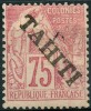 Tahiti (1893) N 17 * (charniere) - Unused Stamps