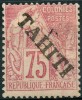 Tahiti (1893) N 17 * (charniere) - Neufs