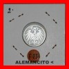 ALEMANIA - IMPERIO 5-Pfn. DEUTSCHES REICH AÑO 1899 - 5 Pfennig