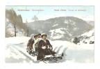 CPA Suisse BOBSLEIGEGH Winterfreuden Bobsleighfart Plaisir D'hiver Course De Bobsleigh Colorisée - Winter Sports